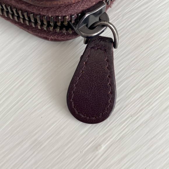 BOTTEGA Veneta PURPLE Intrecciato Calf Leather Zip Around Wallet with Gift Box - Picture 14 of 17
